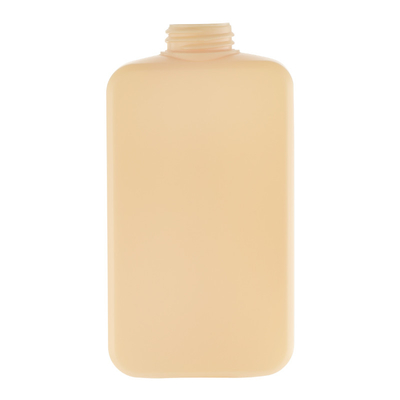 Żółta butelka z pompką z pianki PET do pakowania szamponu w żelu pod prysznic