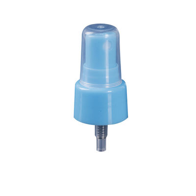 Niebieski rozpylacz mgiełkowy wielokrotnego użytku PP 20410 do butelek kosmetycznych