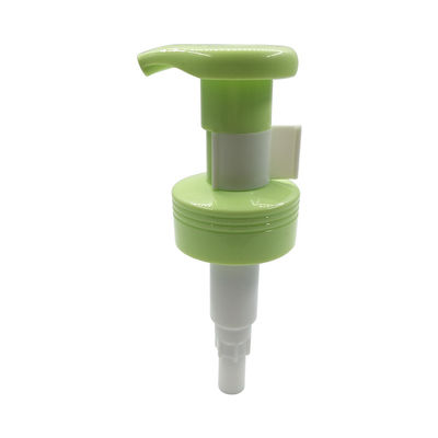 Zielona pompa dozująca mydło w płynie o pojemności 3,5 cm3 z blokadą obrotową do butelek