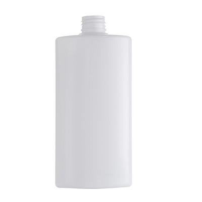 Guangzhou Factory 400ml Square White Cosmetics Szampon i odżywka Plastikowa butelka
