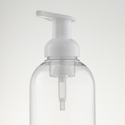 Biała On-Off Hand Sanitizer Foam Pump Do Butelki Dozownik Pianki Ciekłej 40mm