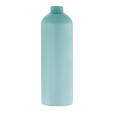 Cyan Glossy 700ml Butelka do pakowania kosmetyków Rozmiar ust 32mm
